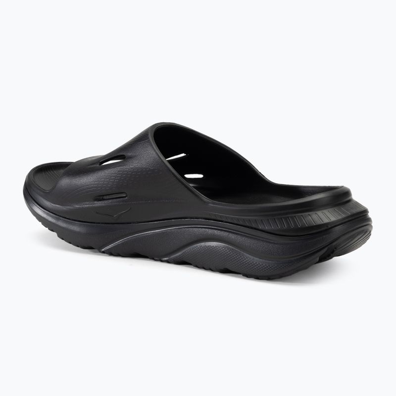 Шльопанці дитячі HOKA Ora Recovery Slide 3 black/black 3