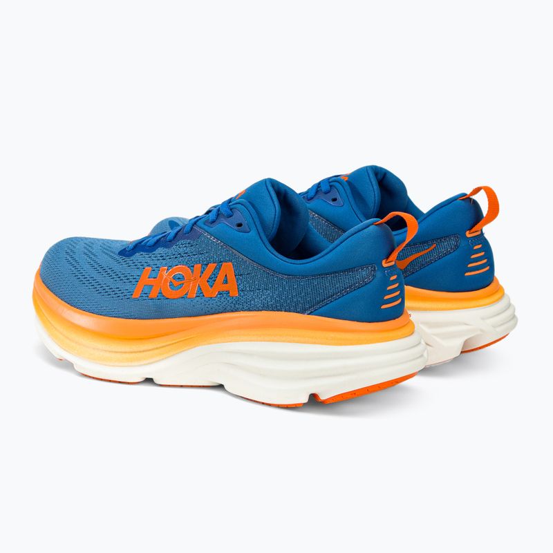 Кросівки для бігу чоловічі HOKA Bondi 8 блакитні 1123202-CSVO 3