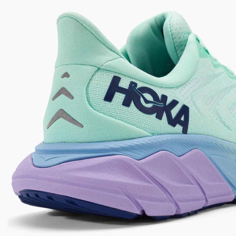 Жіночі бігові кросівки HOKA Arahi 6 sunlit ocean/бузковий туман 9