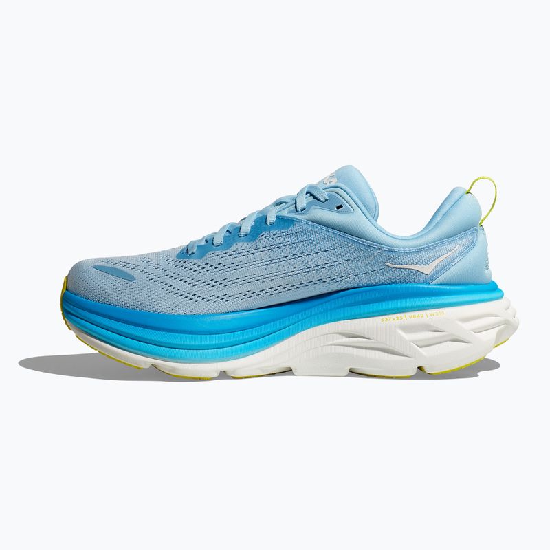 Черевики для бігу чоловічі HOKA Bondi 8 airy blue/diva blue 3