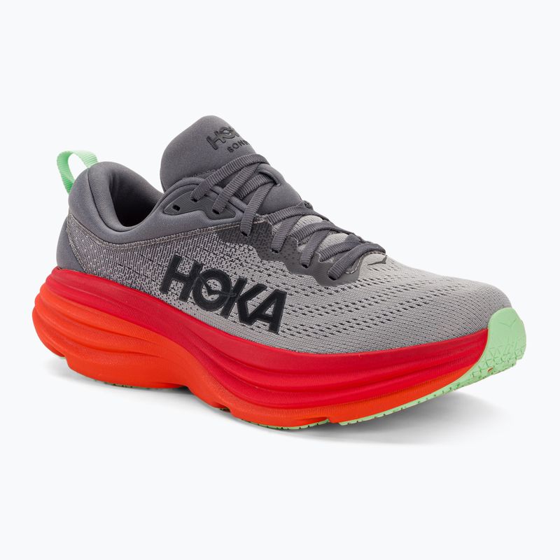 Чоловічі бігові кросівки HOKA Bondi 8 замок/полум'я