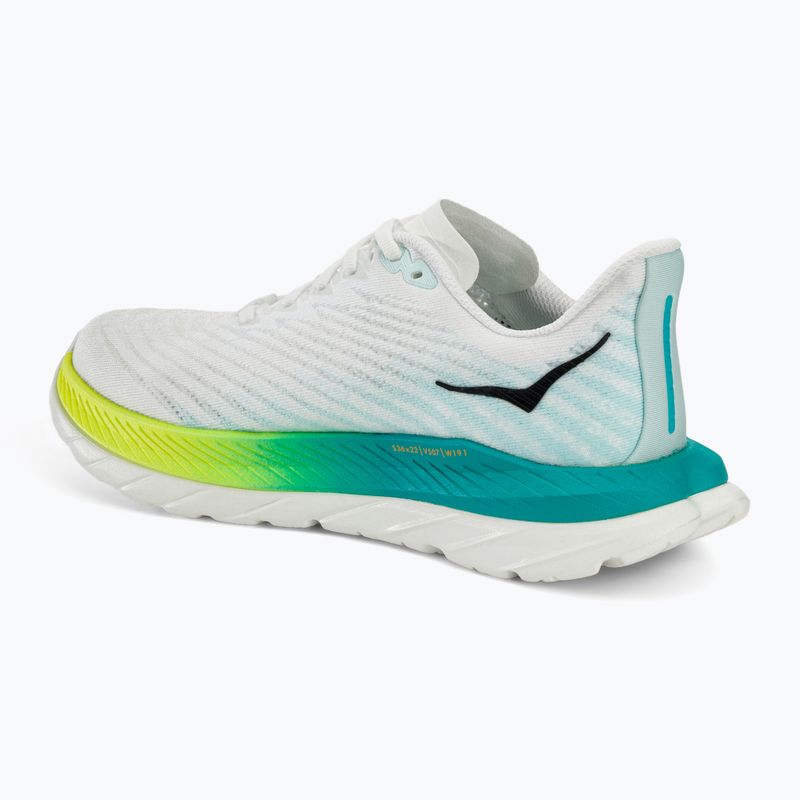 Кросівки для бігу жіночі HOKA Mach 5 white/blue glass 3