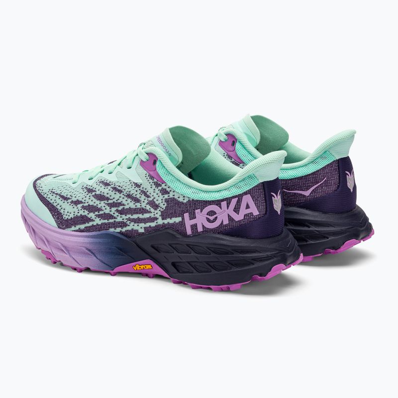 Жіночі бігові кросівки HOKA Speedgoat 5 sunlit океан/нічне небо 4