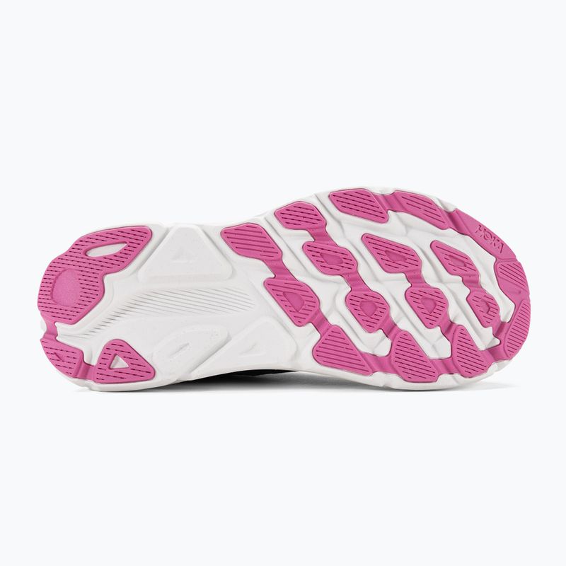 Чоловічі бігові кросівки HOKA Clifton 9 чорні/всі на борту 5