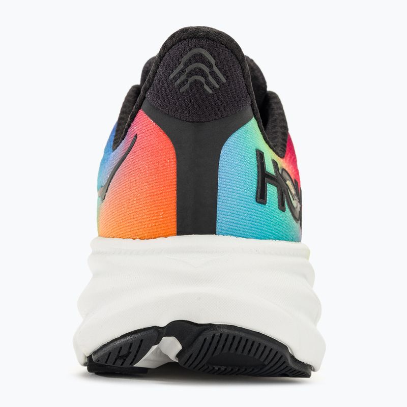 Черевики для бігу жіночі HOKA Clifton 9 black/multi 8