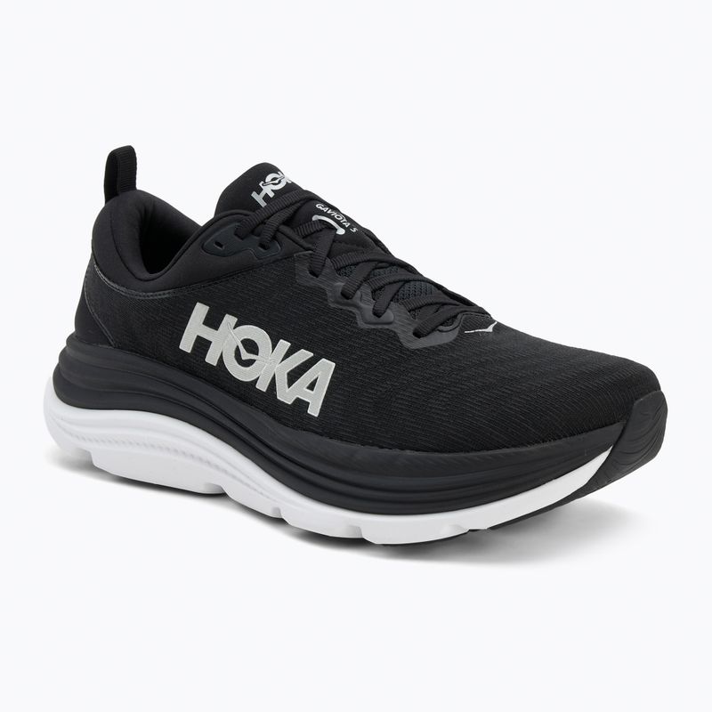 Кросівки для бігу чоловічі HOKA Gaviota 5 black/white