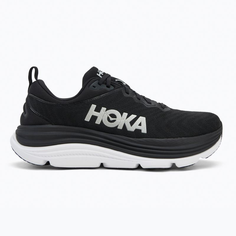 Кросівки для бігу чоловічі HOKA Gaviota 5 black/white 2