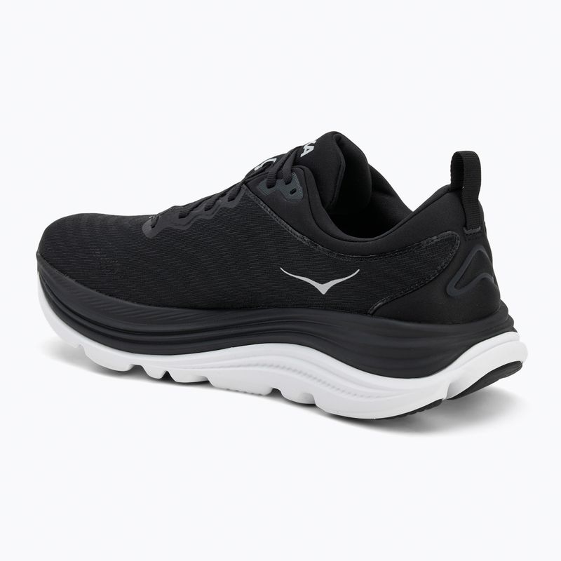 Кросівки для бігу чоловічі HOKA Gaviota 5 black/white 3
