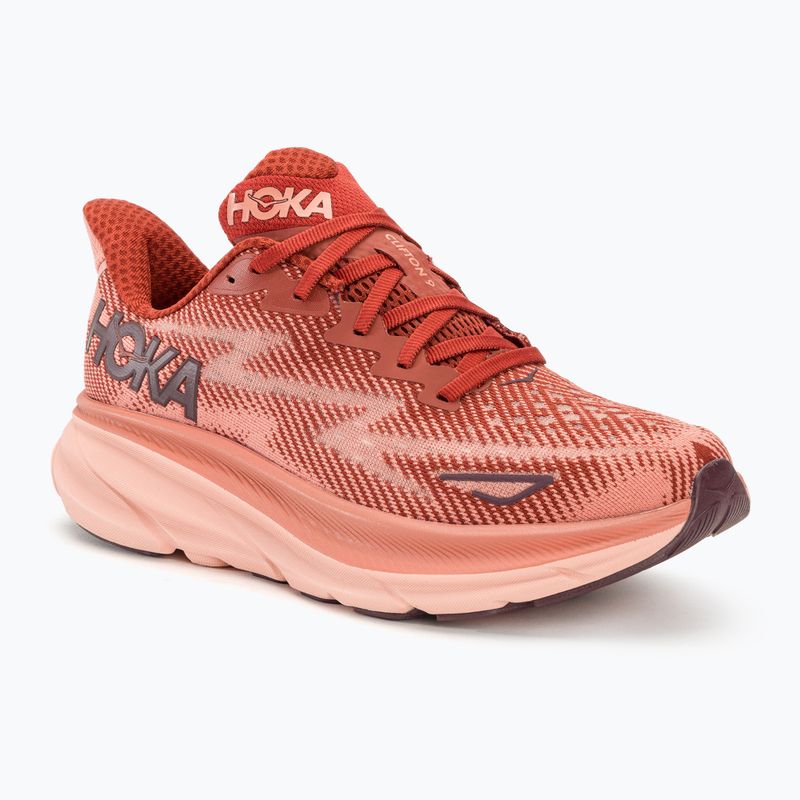 Черевики для бігу жіночі HOKA Clifton 9 rust/earthenware