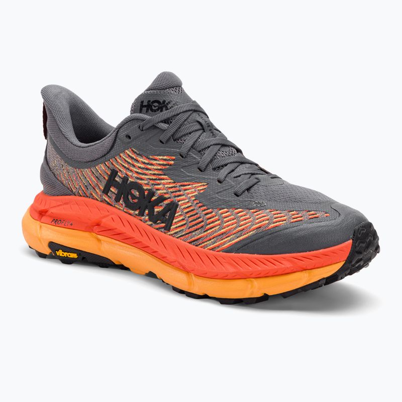 Чоловічі кросівки для бігу HOKA Mafate Speed 4 castlerock/black