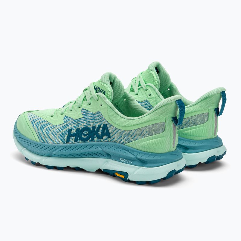 Жіночі бігові кросівки HOKA Mafate Speed 4 лаймовий відблиск/океанський туман 3