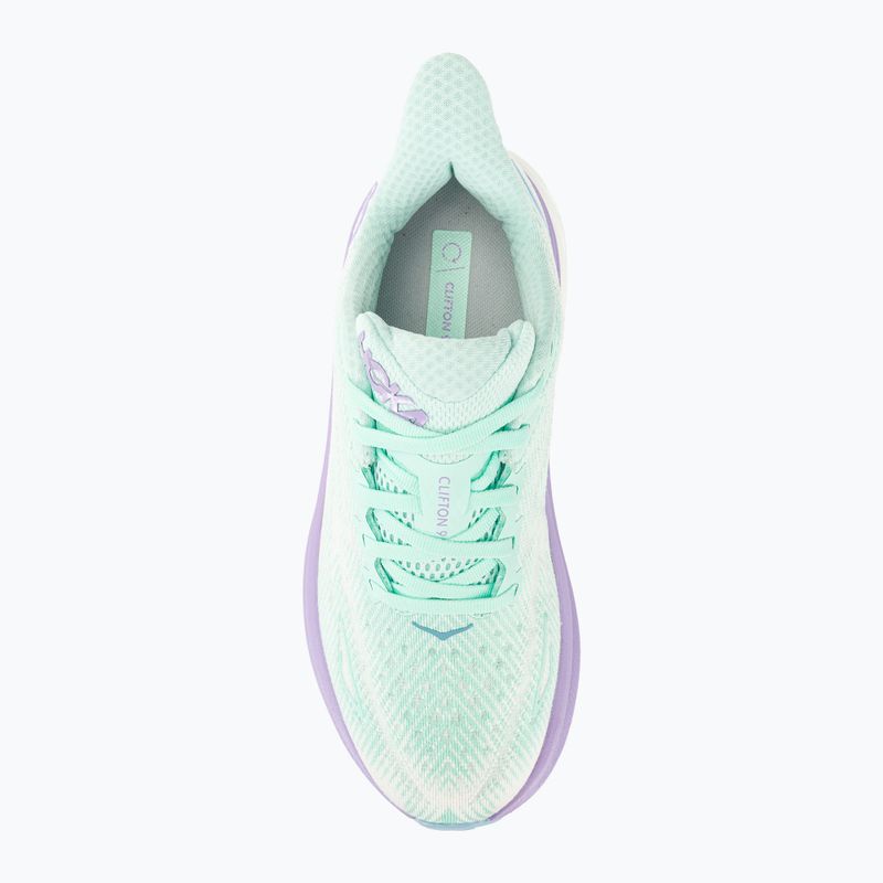 Черевики для бігу жіночі HOKA Clifton 9 Wide sunlit ocean/lilac mist 7