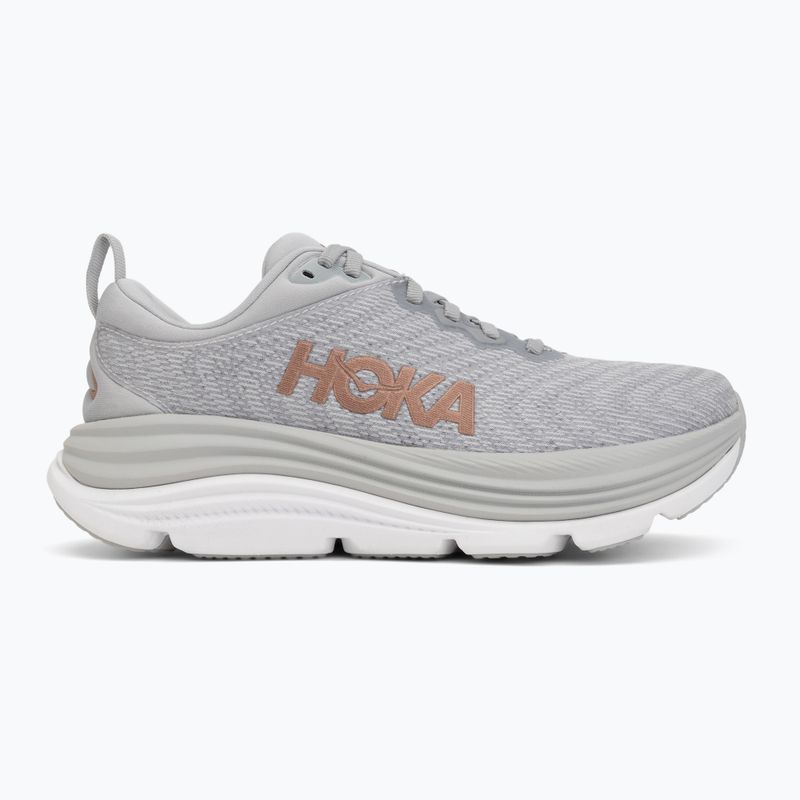 Черевики для бігу жіночі HOKA Gaviota 5 harbor mist/rose gold 2
