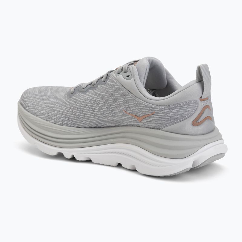 Черевики для бігу жіночі HOKA Gaviota 5 harbor mist/rose gold 3