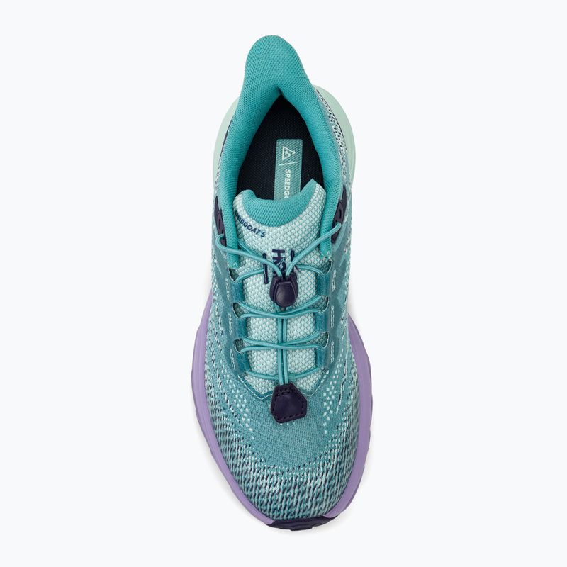 Кросівки для бігу дитячі HOKA Speedgoat 5 ocean mist/lilac mist 5