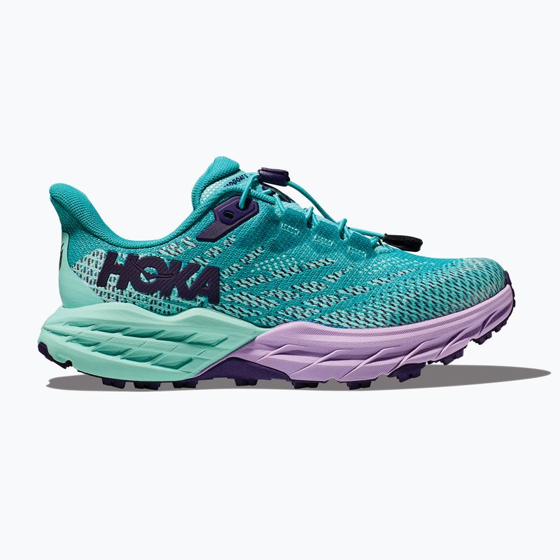 Кросівки для бігу дитячі HOKA Speedgoat 5 ocean mist/lilac mist 8