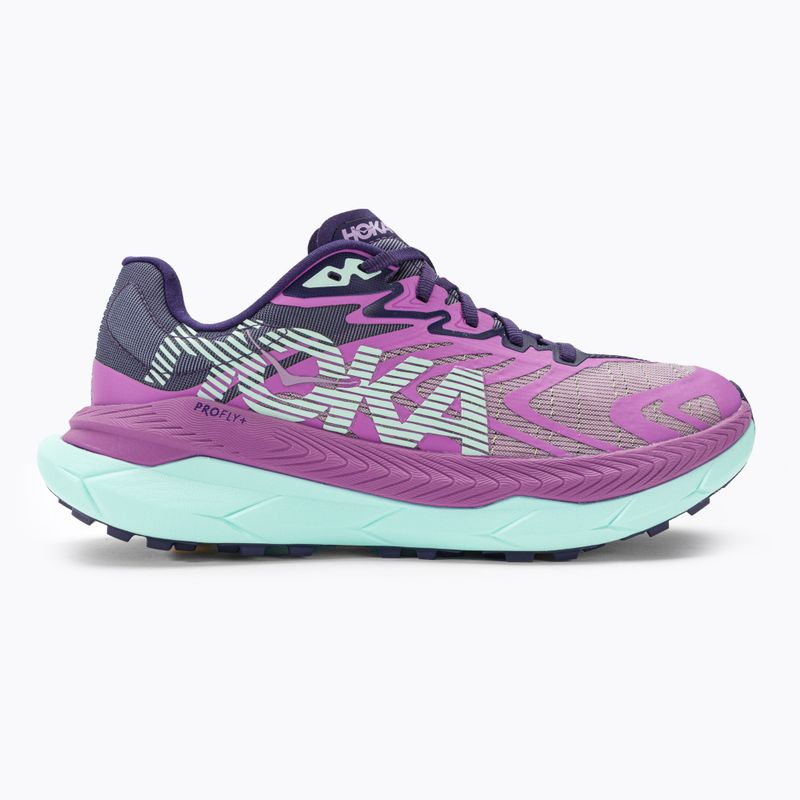 Жіночі бігові кросівки HOKA Tecton X 2 квітка орхідеї/нічне небо 2