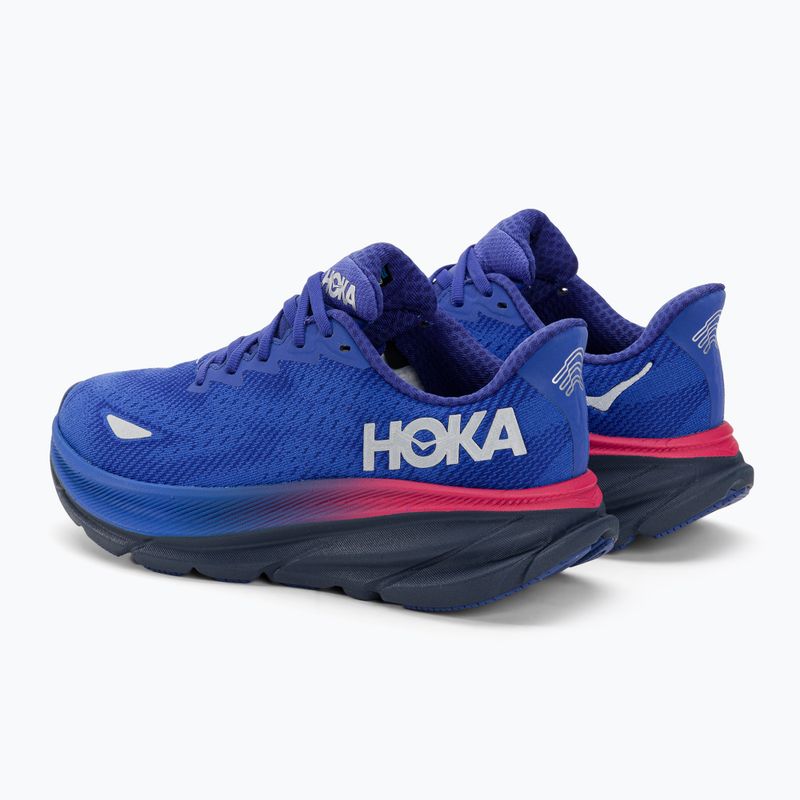 Жіночі бігові кросівки HOKA Clifton 9 GTX сліпучо-блакитні/вечірнє небо 3