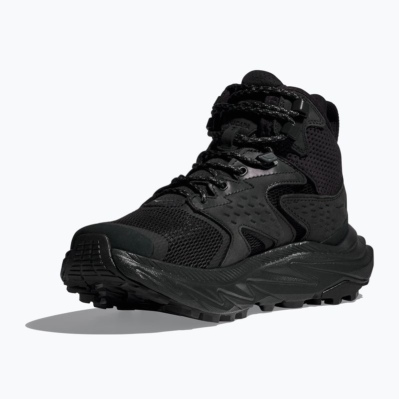 Чоловічі трекінгові черевики HOKA Anacapa 2 Mid GTX black/black 17