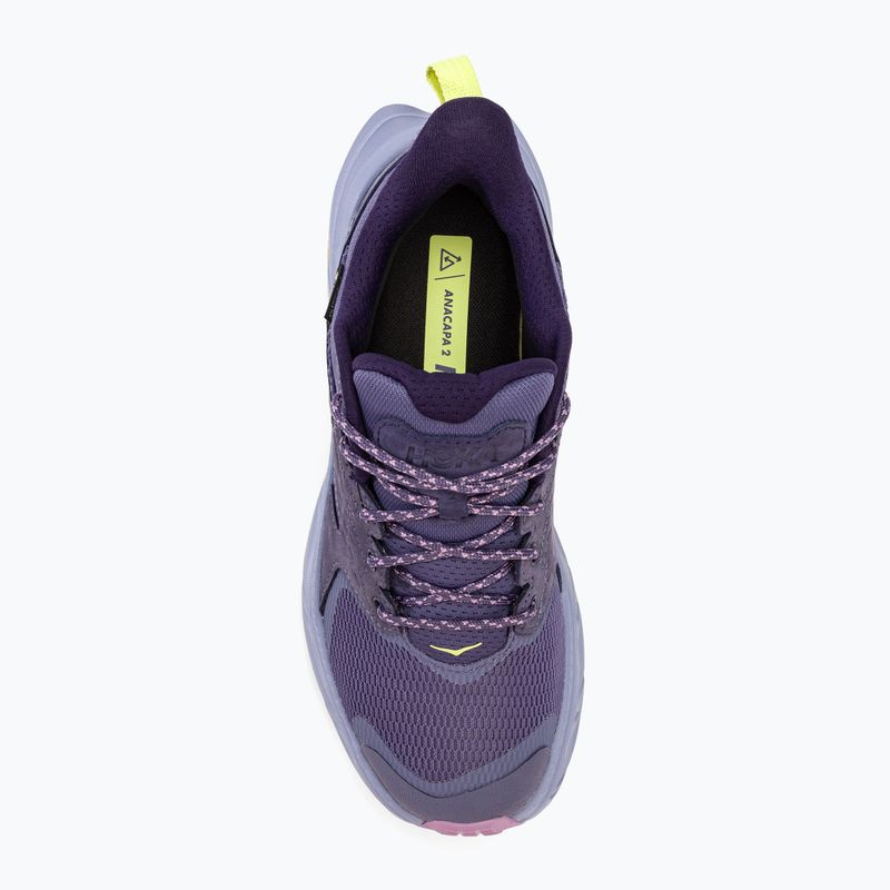 Черевики трекінгові жіночі HOKA Anacapa 2 Low GTX meteor/cosmic sky 5