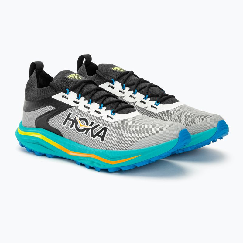 Черевики для бігу чоловічі HOKA Zinal 2 black/ceramic 5