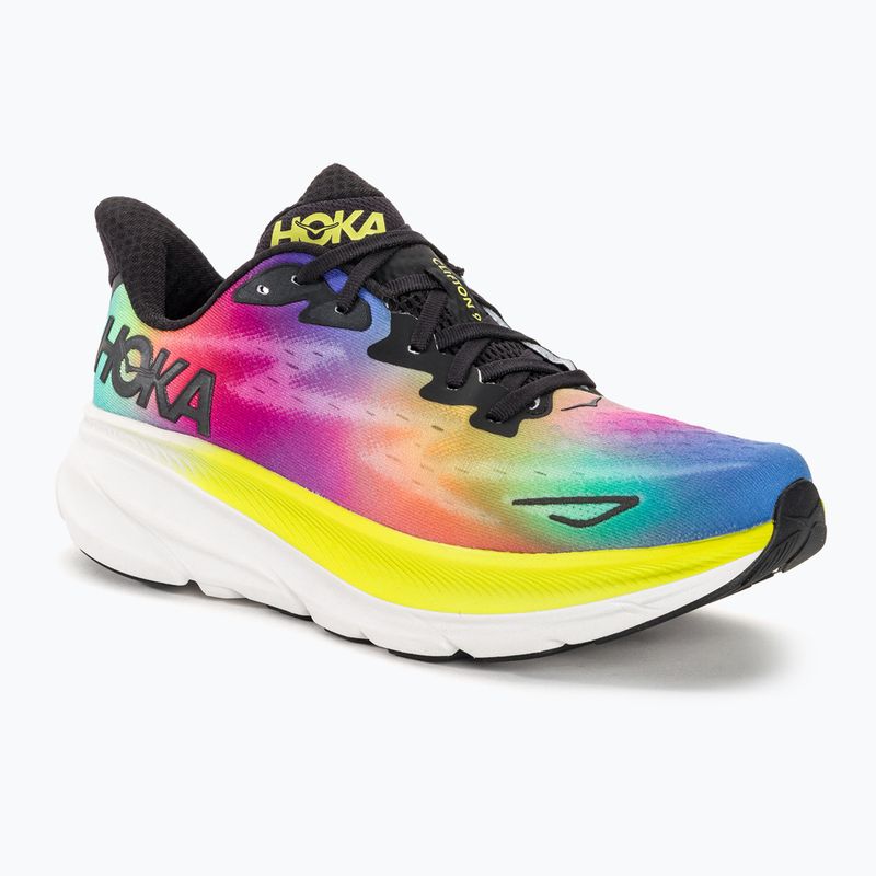 Чоловічі бігові кросівки HOKA Clifton 9 чорний/мulti