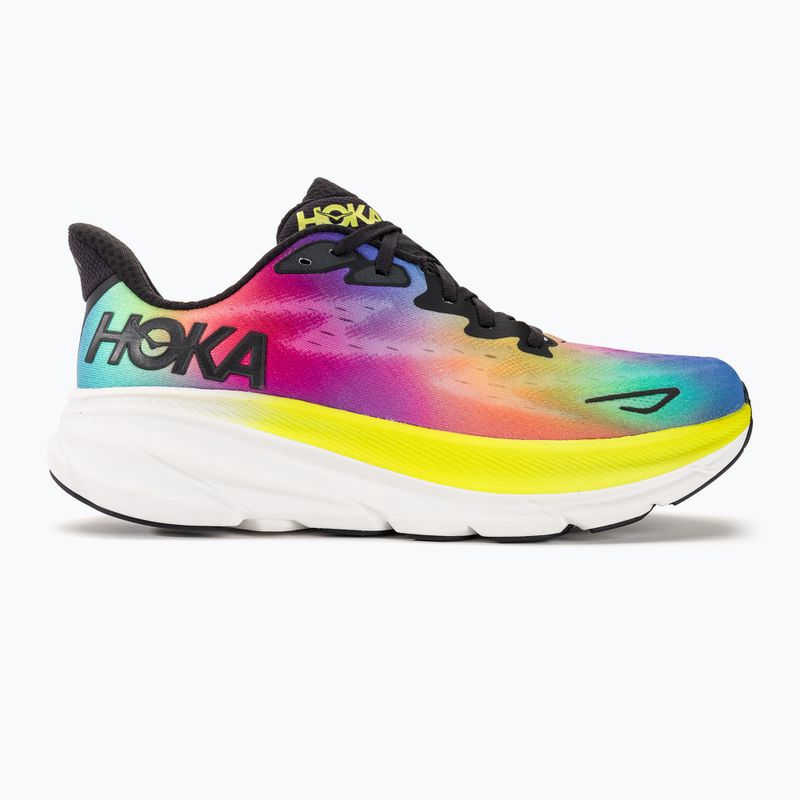 Чоловічі бігові кросівки HOKA Clifton 9 чорний/мulti 2