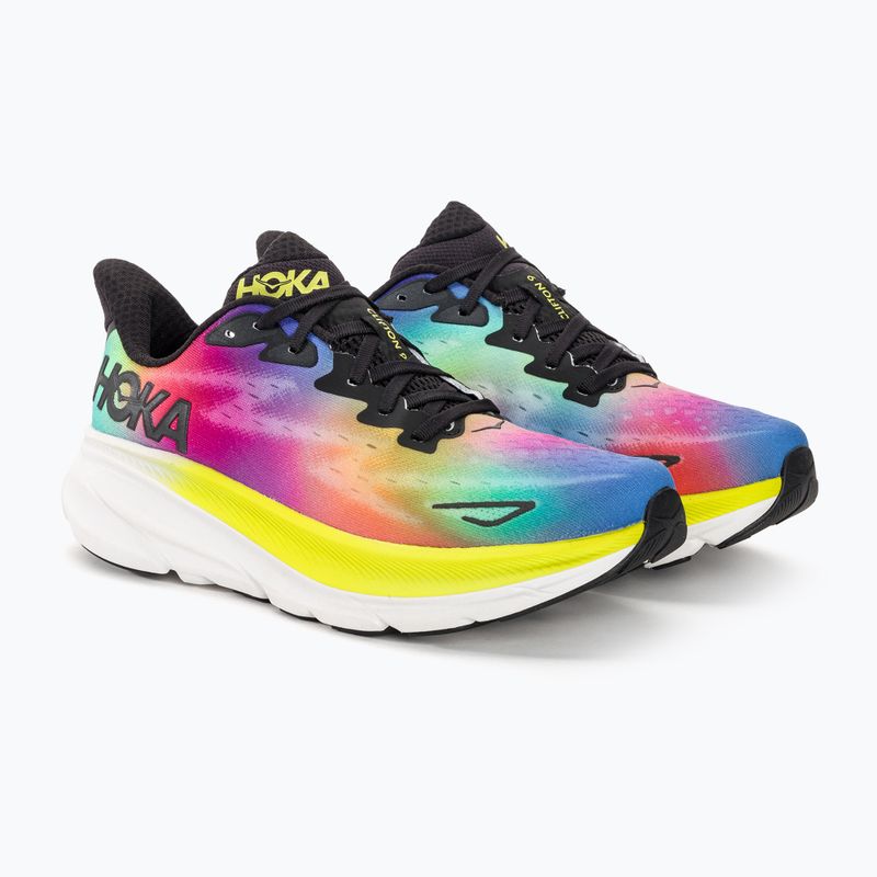 Чоловічі бігові кросівки HOKA Clifton 9 чорний/мulti 4