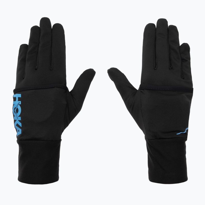 Рукавички для бігу HOKA Coldsnap Fleece Gloves black 4