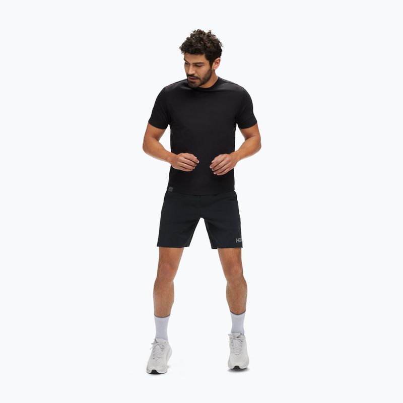 Футболка для бігу чоловіча HOKA Essential Tee black 2