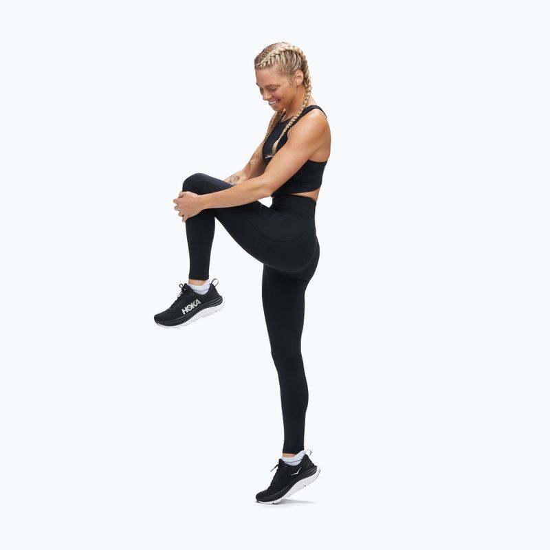 Легінси для бігу жіночі HOKA Elaro Knit Tight 27" black 2
