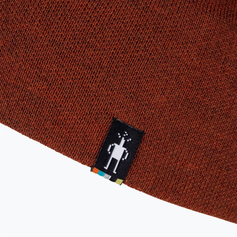 Шапка зимова Smartwool The Lid pecan brown heather 3