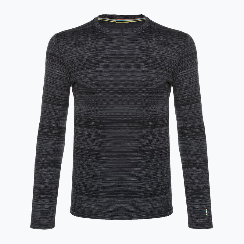 Чоловіча термофутболка Smartwool Merino 250 Baselayer Crew Boxed чорного кольору