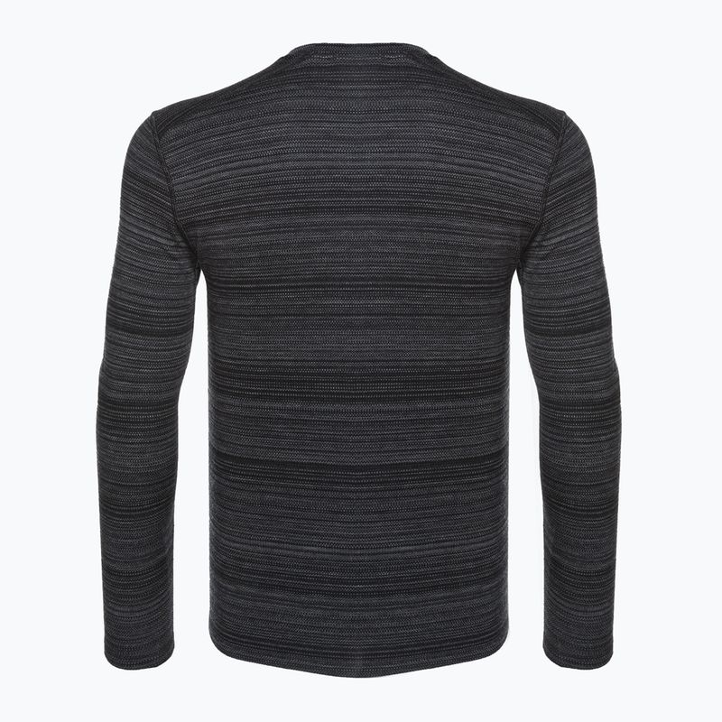 Чоловіча термофутболка Smartwool Merino 250 Baselayer Crew Boxed чорного кольору 2