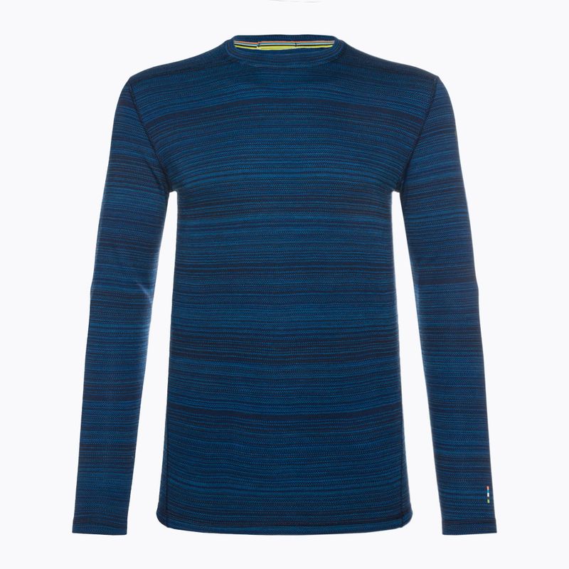 Чоловіча термофутболка Smartwool Merino 250 Baselayer Crew Boxed deep navy colr shift 3