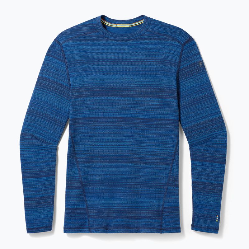 Чоловіча термофутболка Smartwool Merino 250 Baselayer Crew Boxed deep navy colr shift 6