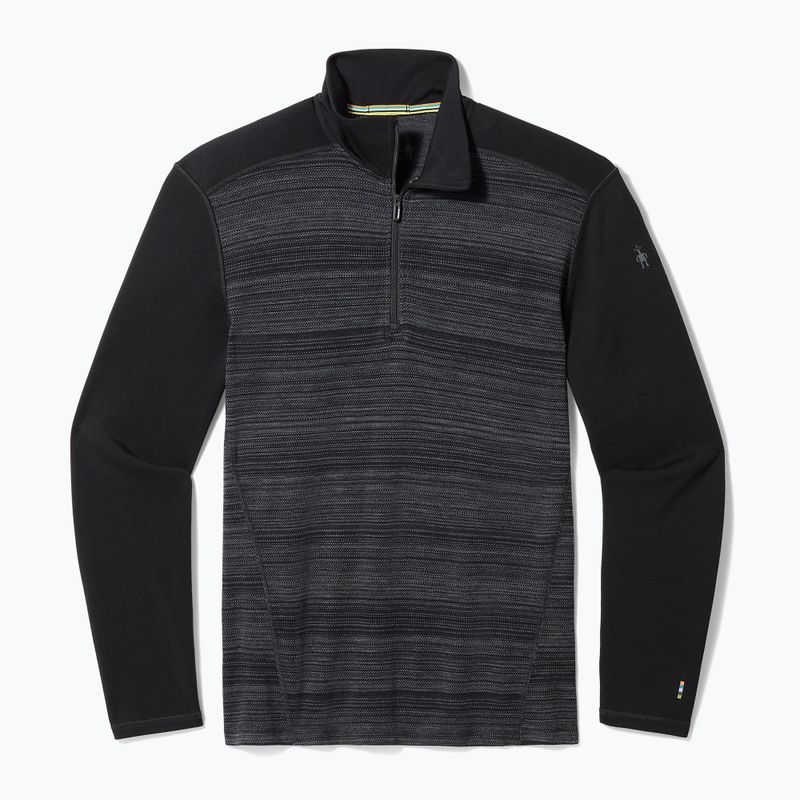 Чоловіча термоактивна кофта Smartwool Merino 250 Baselayer 1/4 Zip Boxed black color shift 3