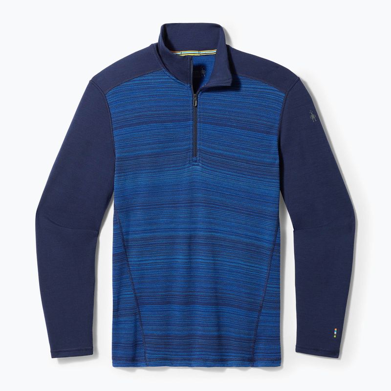 Чоловіча термоактивна кофта Smartwool Merino 250 Baselayer 1/4 Zip Boxed deep navy color shift 3