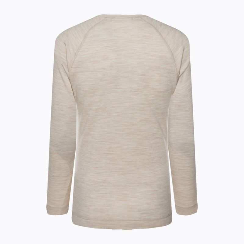 Жіноча термоактивна кофта Smartwool Merino 250 Baselayer Crew Boxed almond heather 4