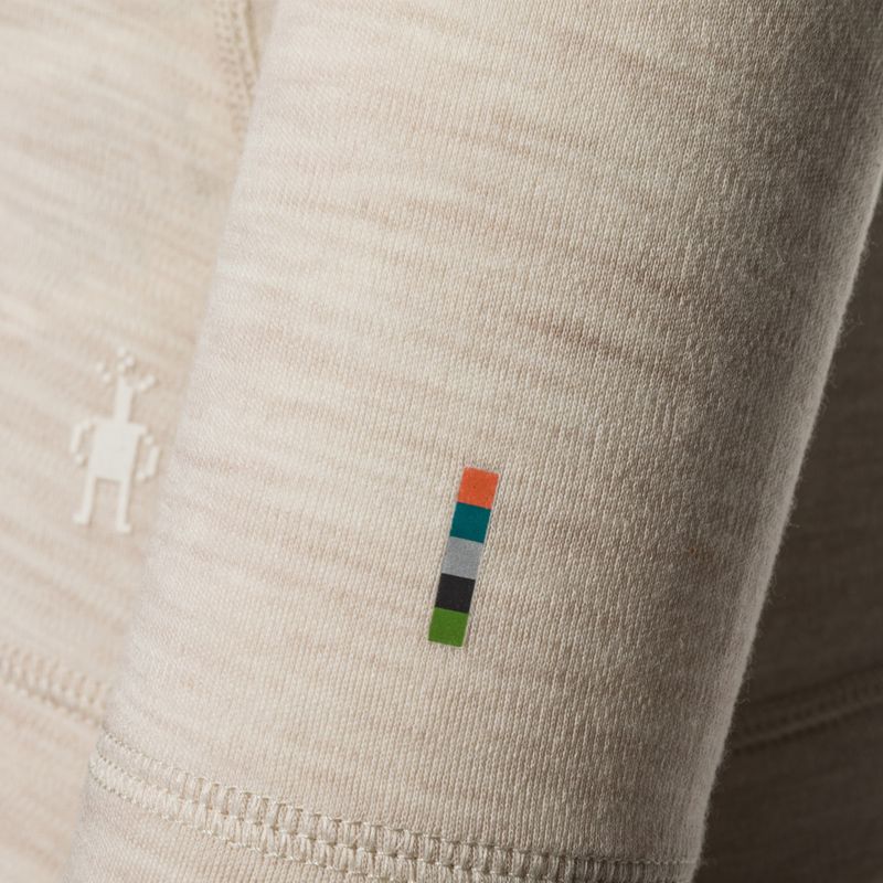 Жіноча термоактивна кофта Smartwool Merino 250 Baselayer Crew Boxed almond heather 5