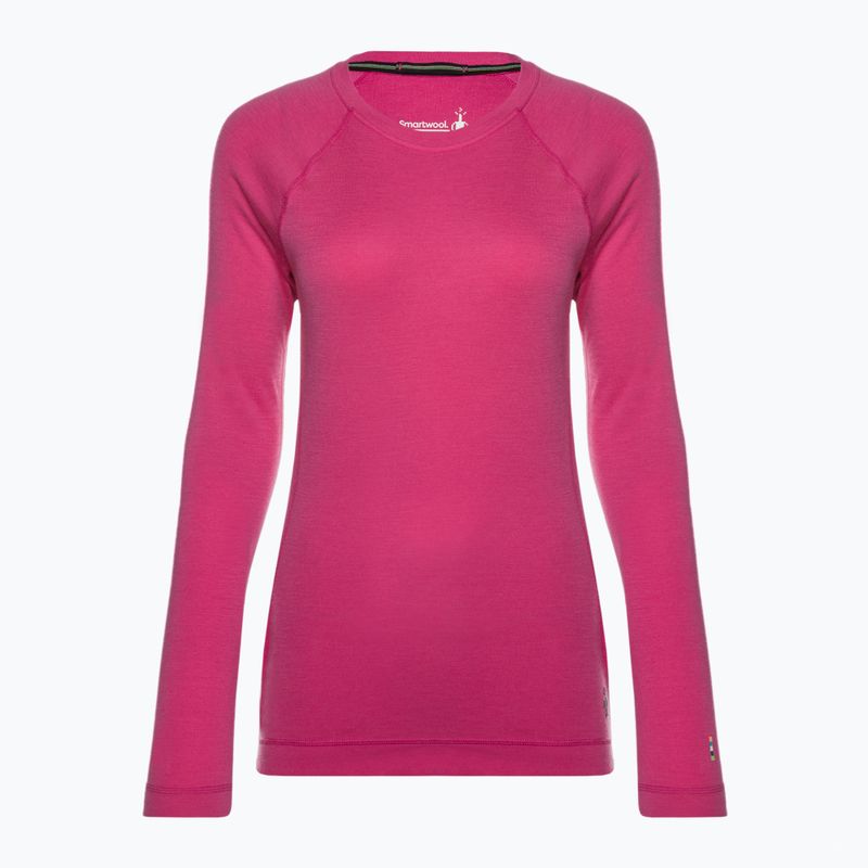 Жіноча термоактивна кофта Smartwool Merino 250 Baselayer Crew Boxed power pink 3