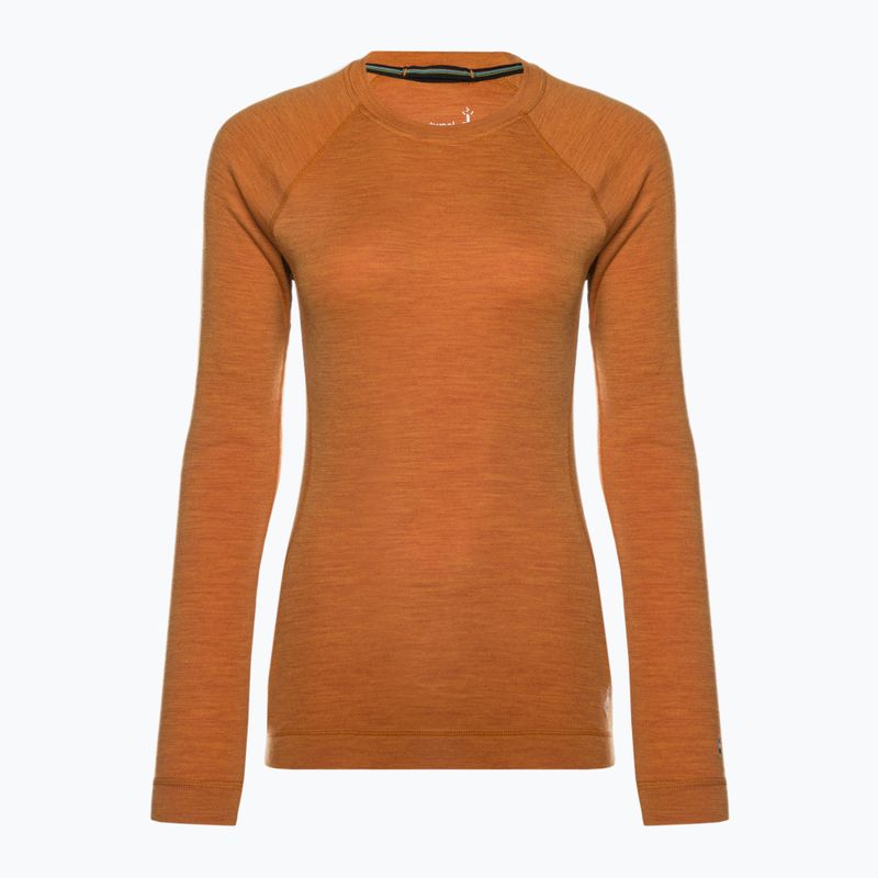 Жіноча термоактивна кофта Smartwool Merino 250 Baselayer Crew Boxed marmalade heather 3