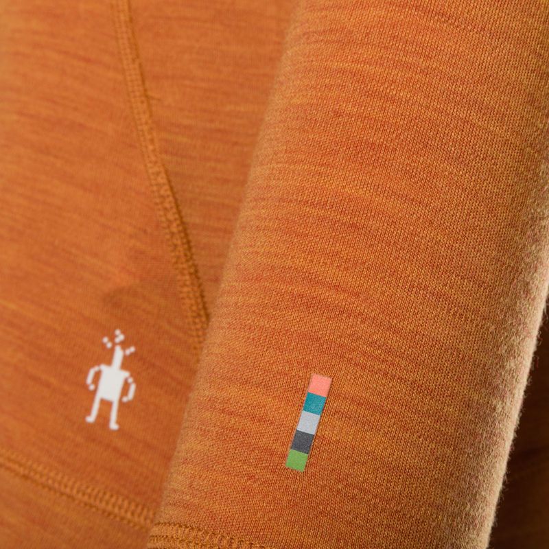 Жіноча термоактивна кофта Smartwool Merino 250 Baselayer Crew Boxed marmalade heather 5