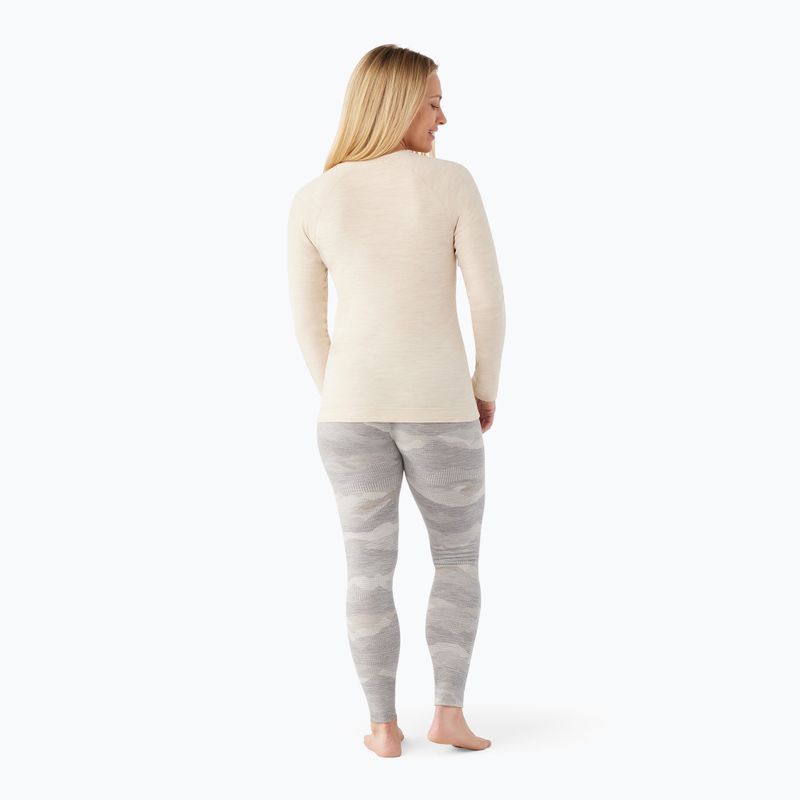 Жіноча термоактивна кофта Smartwool Merino 250 Baselayer Crew Boxed almond heather 2