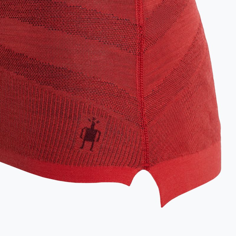 Жіноча термоактивна кофта Smartwool Intraknit Thermal Merino Baselayer Crew scarlet/black 4