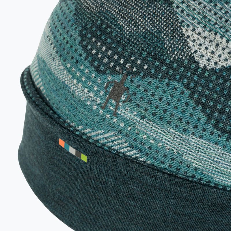 Шапка з манжетами Smartwool Merino Reversible Cuffed Twilight Blue mtn scape 4
