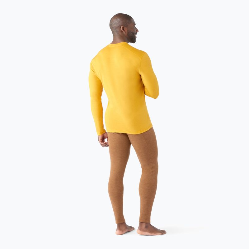 Чоловіча термофутболка Smartwool Merino 250 Baselayer Crew Boxed honey gold 2