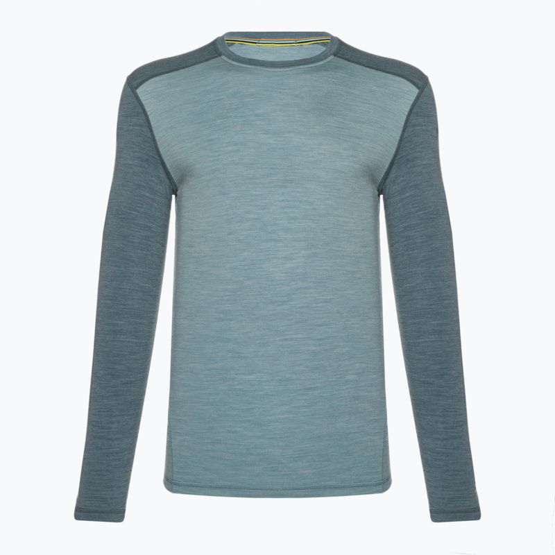 Чоловіча термоактивна кофта Smartwool Merino 250 Baselayer Crew Boxed pewter blue-lead 3