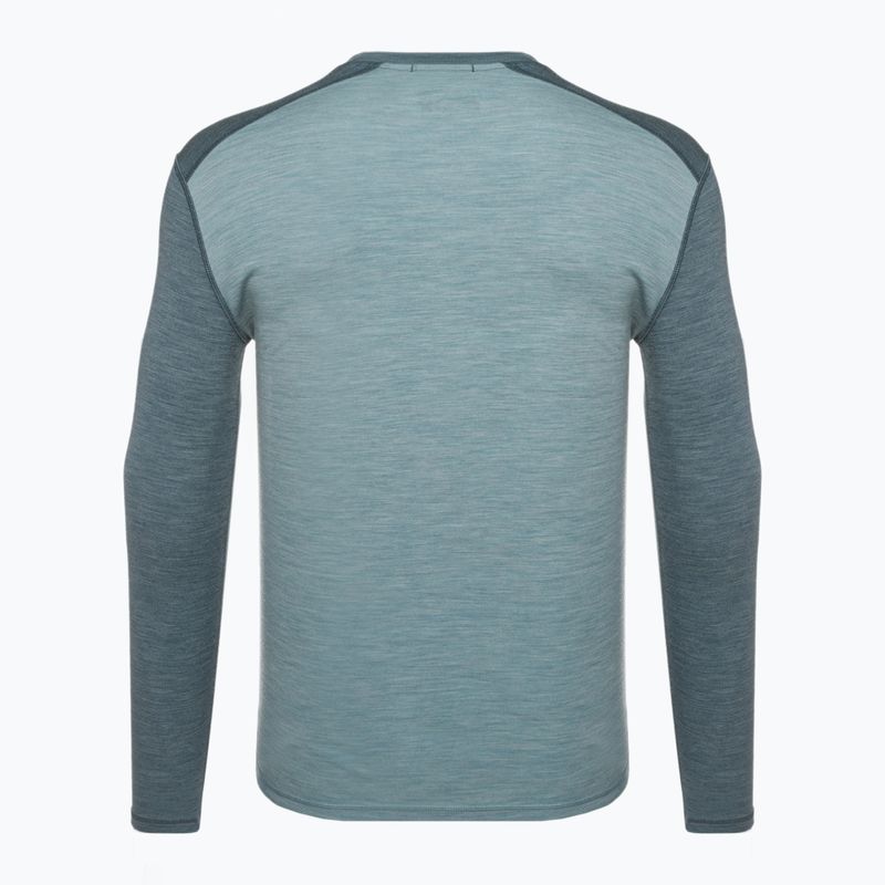 Чоловіча термофутболка Smartwool Merino 250 Baselayer Crew Boxed олов'яно-синьо-свинцева 4