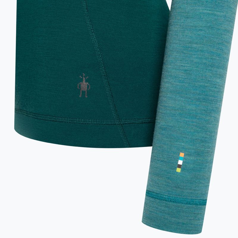 Жіноча термоактивна кофта Smartwool Classic Thermal Merino Baselayer 1/4 Zip Boxed emerald 6